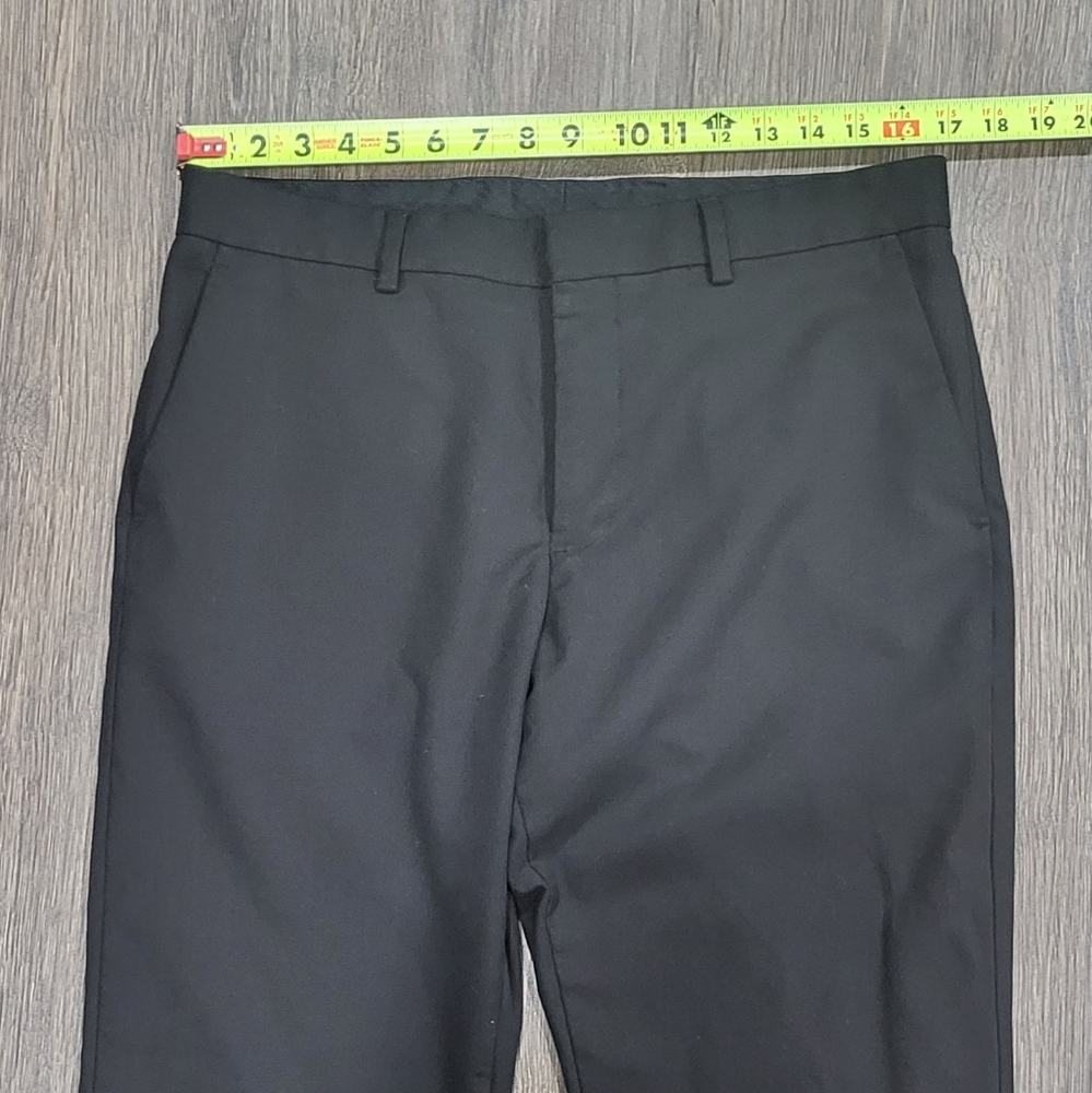 Men flay front, straight leg, Express "Producer" dress pants 33x30